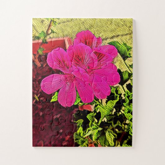 Blooming Garden Symphony Legpuzzel (Verticaal)
