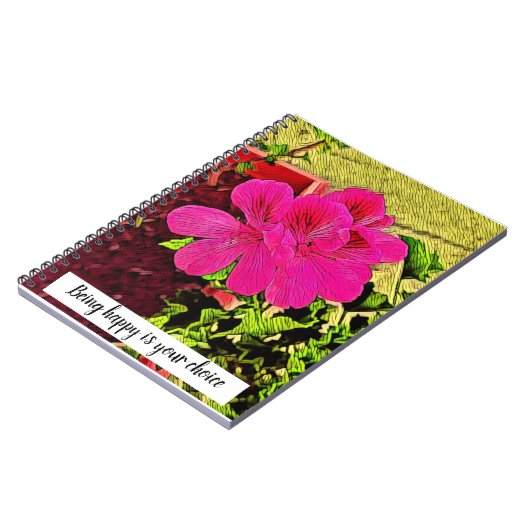 Blooming Garden Symphony Notitieboek (Linkerzijde)