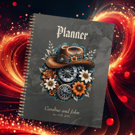 Blooming Gears: Steampunk cowboystijl. Planner