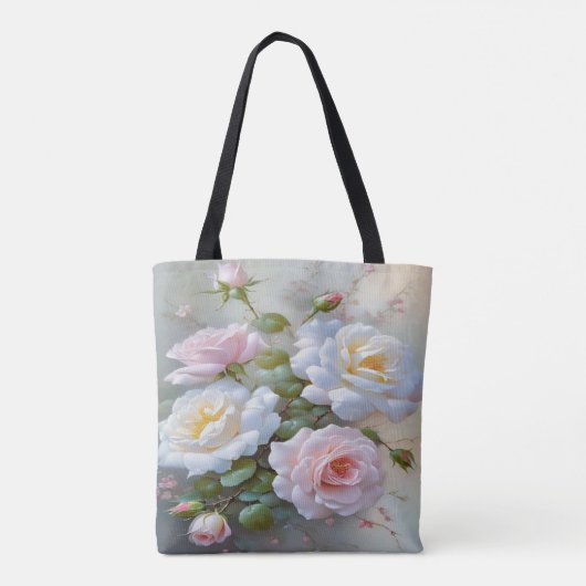 Blooming: Geheimen: Een Tas met witte rozen (Achterkant)