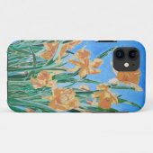 Blooming Golden Daffodils Bold Line Art Case-Mate iPhone Case (Achterkant (horizontaal))