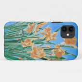Blooming Golden Daffodils Bold Line Art Case-Mate iPhone Case (Achterkant (horizontaal))