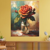 Blooming Grace Canvas Afdruk (Insitu (Woonkamer))