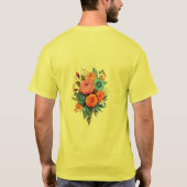 Blooming Grace Floral T-shirt (Achterkant)