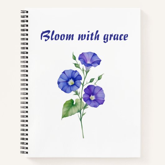 🌸 Blooming Grace Notitieboek 🌸 (Voorkant)