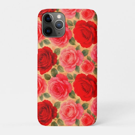 Blooming Grace – Watercolor Rose Harmony Case-Mate iPhone Case (Achterkant)