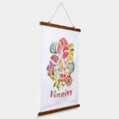 Blooming Hangend Wandkleed (Gebogen)