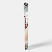 Blooming Heart - Gewatteerde papieren kunstinspira Case-Mate iPhone Case (Achterkant / Links)