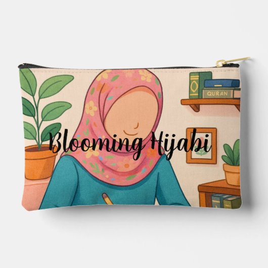 Blooming Hijabi Pouch Etui (Achterkant)
