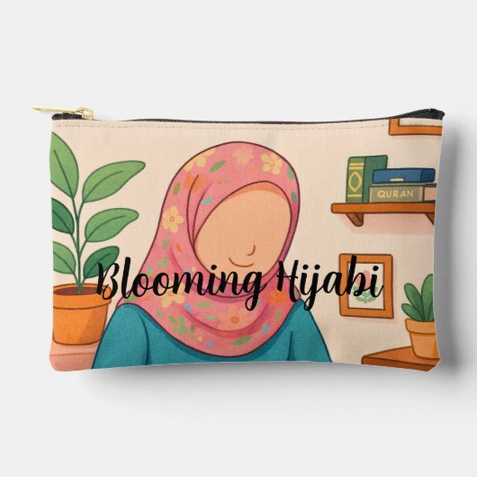 Blooming Hijabi Pouch Etui (Voorkant)