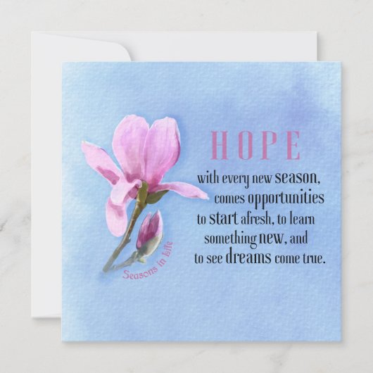 Blooming Hope (Voorkant)