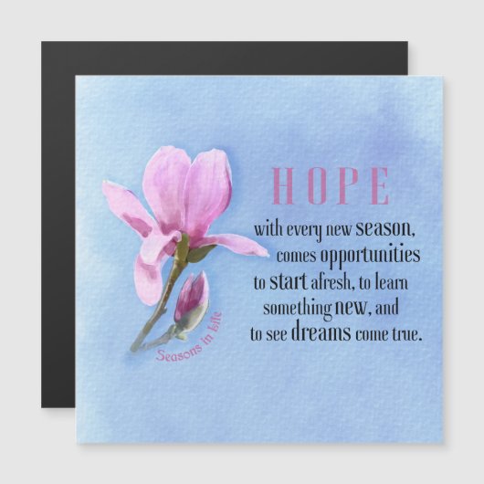 Blooming Hope (Voorkant / Achterkant)