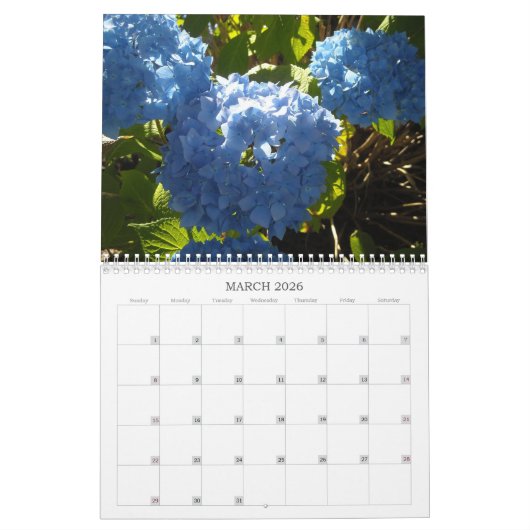 Blooming Hydrangeas Kalender (Mar 2026)