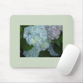 Blooming Hydrangeas mousepad Muismat (Met muis)