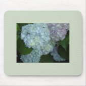 Blooming Hydrangeas mousepad Muismat (Voorkant)