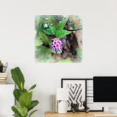 Blooming in het najaar poster (Thuiskantoor)