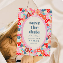 Blooming Joy Bold Bright Floral Garden Wedding