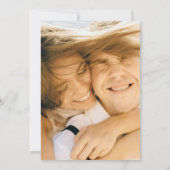 Blooming Joy Bold Bright Floral Garden Wedding Save The Date (Achterkant)