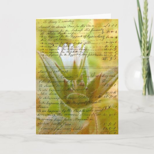 Blooming Kaart (Voorkant)