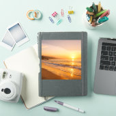 Blooming Lavender Field at Golden Sunset Provence Sticker (iPad Cover)