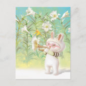 Blooming Lily Aankondigingskaart (Voorkant)