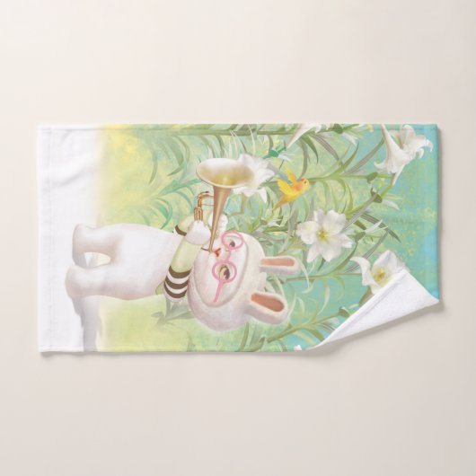 Blooming Lily Bad Handdoek (Handdoek)