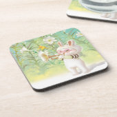 Blooming Lily Bier Onderzetter (Linkerzijde)