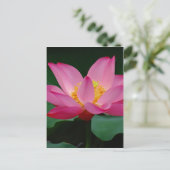 Blooming Lily Briefkaart (Staand voorkant)
