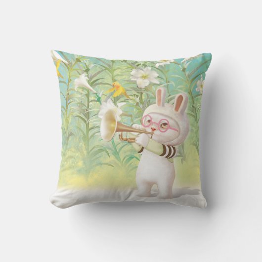 Blooming Lily Kussen (Voorkant)