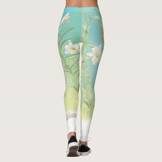 Blooming Lily Leggings (Achterkant)