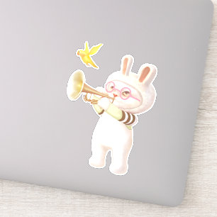 Blooming Lily Sticker
