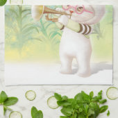 Blooming Lily Theedoek (Gevouwen)