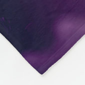 Blooming Lotus Flower Fleece Deken (Hoek)