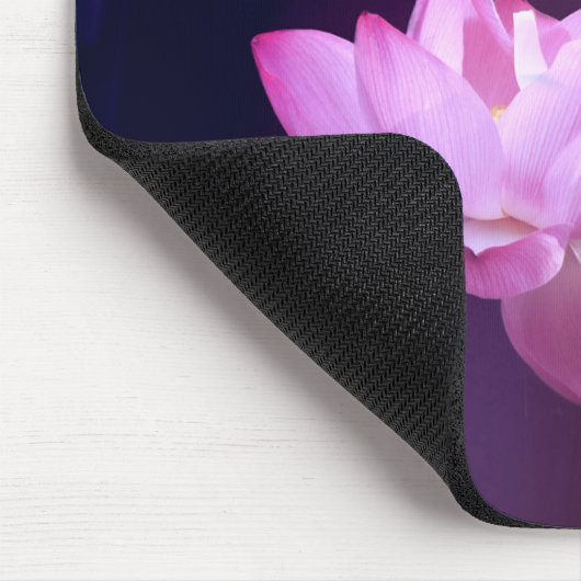 Blooming Lotus Flower Muismat (Hoek)