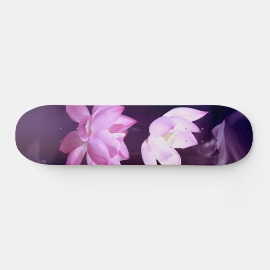 Blooming Lotus Flower Persoonlijk Skateboard (Horizontaal)