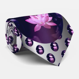 Blooming Lotus Flower Stropdas