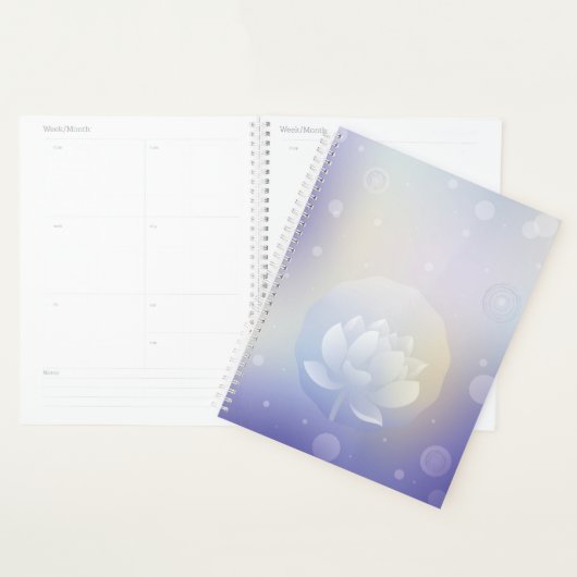 Blooming Lotus Hardcover Daily Planner (Display)