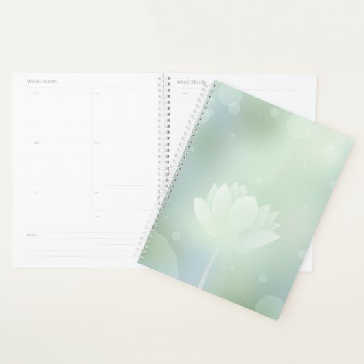 Blooming Lotus Hardcover Daily Planner (Display)