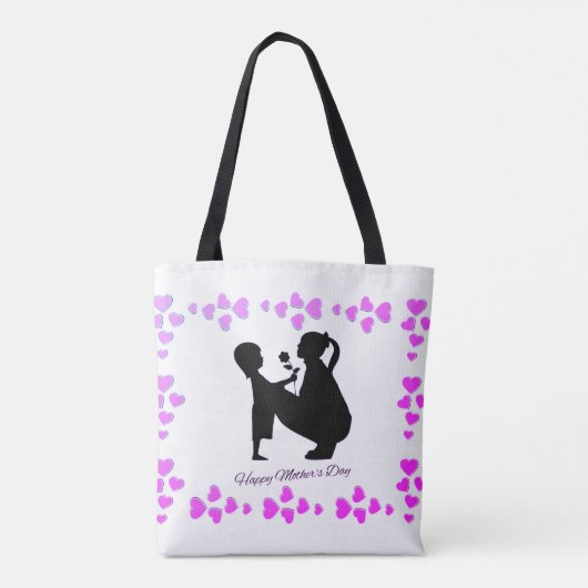 Blooming Love Bag Tote Bag (Achterkant)