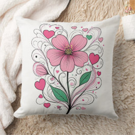 Blooming Love Kussen