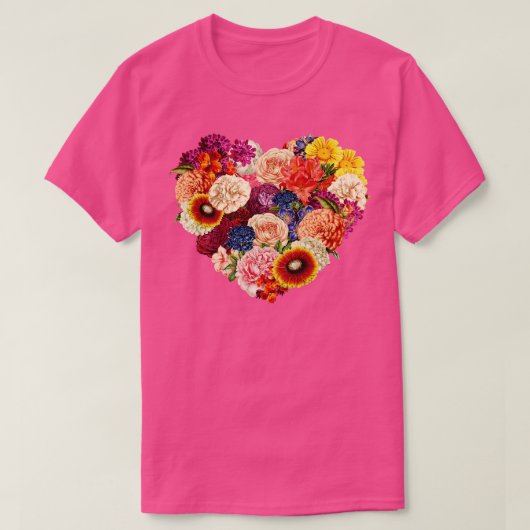 Blooming Love Moederdag T-shirt (Design voorkant)