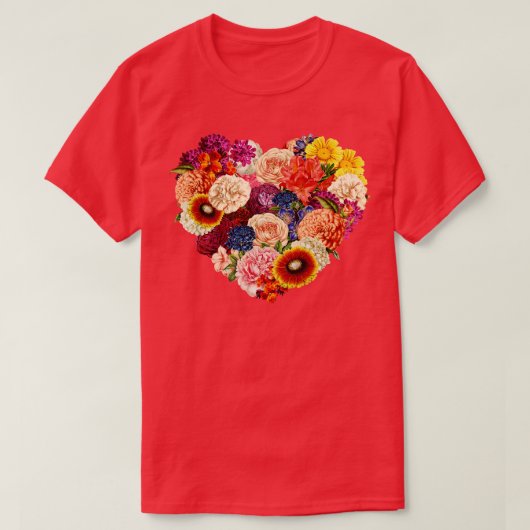 Blooming Love Moederdag T-shirt (Design voorkant)