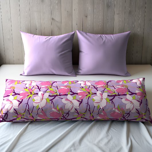 Blooming Magnolia Body Pillow Lichaamskussen