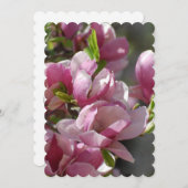 Blooming Magnolia Kaart (Voorkant / Achterkant)