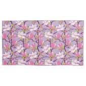 Blooming Magnolia King Size Hoesje Kussensloop (Voorkant-Links)
