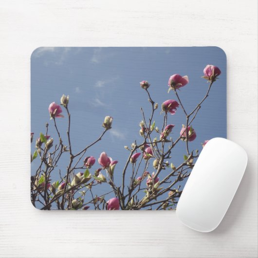 Blooming Magnolia Mousepad Muismat (Met muis)