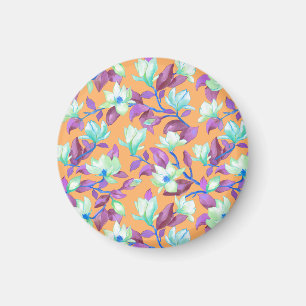 Blooming magnolia op vanilla sky magneet