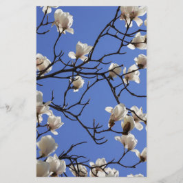 Blooming Magnolias Briefpapier
