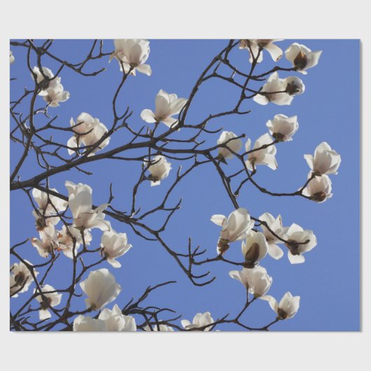 Blooming Magnolias Cadeaupapier (Vlak)