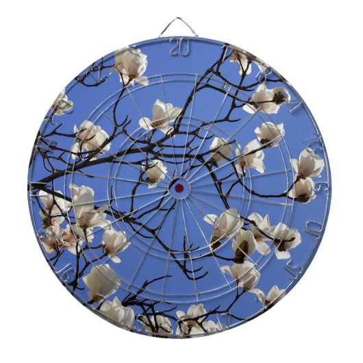Blooming Magnolias Dartbord (Voorkant)